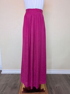 Size 2 Pink Anthropologie Maxi Skirt